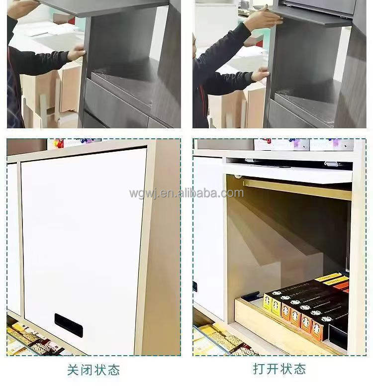 Hidden Pocket Door Slides Pocket Slide Hinges for Installing for Cabinet Doors, Wardrobe Doors, Storage Cabinet Doors