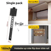 Hidden Pocket Door Slides Pocket Slide Hinges for Installing for Cabinet Doors, Wardrobe Doors, Storage Cabinet Doors