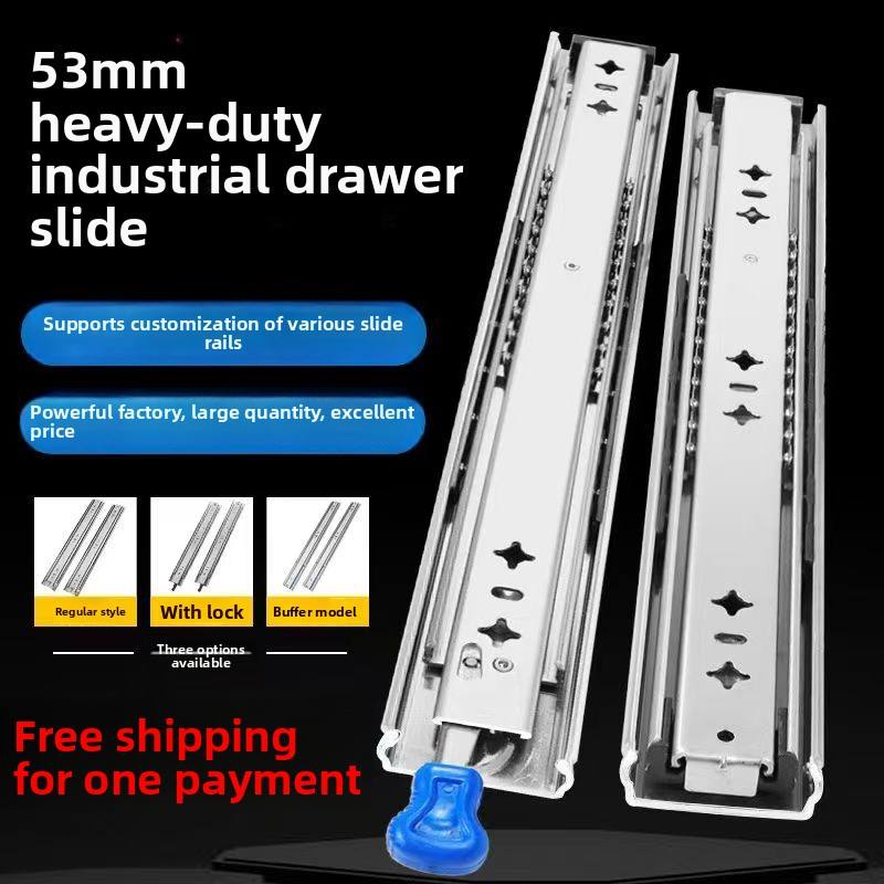 Regular Full Extension Ball Bearing Slide with Separable Crossbar Heavy Duty Side Mount Undermount