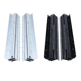 Undermount Heavy Duty Drawer Slides Full Extension Bottom Mounted Hidden Under Ball Bearing Metal Rails Track Guide Glide Runner