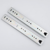 5320 Locking Heavy Duty Drawer Slides Three Section Full Extension Ball Bearing Cold Rolled Steel Industrial Rail 120KG