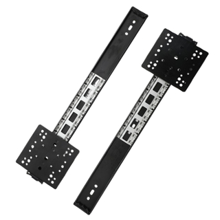 Wardrobe Hidden Pocket Folding Swing Door Track Push Pull Side Installed Insert Cabinet Door Slide Rail Hardware Accessories