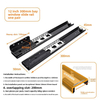 Heavy Duty Drawer Slides Invisible Bay Window Rail Push-Pull Desk Silent Track Home Sill Extendable Countertop Hardware Kit