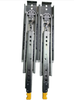 7630 Heavy Industrial Duty Drawer Slides Triple Full Extension Ball Bearing Drawer Furniture Hardware Telescopic with Lock