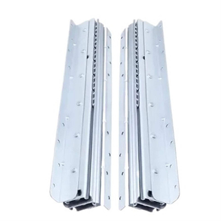 Undermount Heavy Duty Drawer Slides 24 Inch Bottom Mounted Full Extension Hidden Drawer Slides Ball Bearing Metal Rails Track