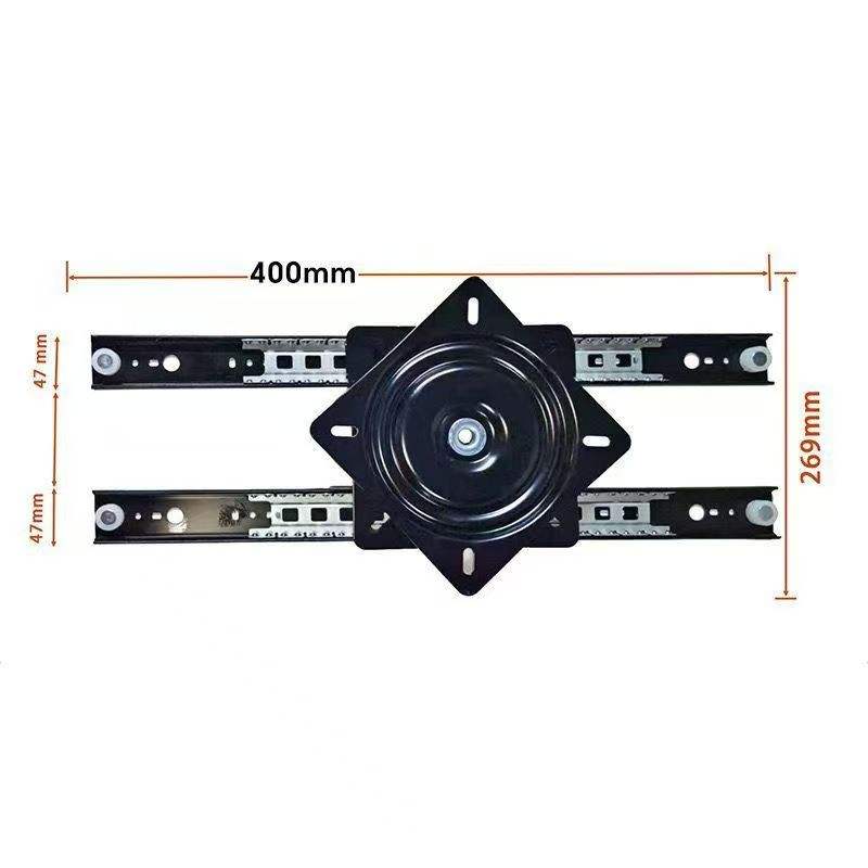 Adjustable Modern Kitchen Island Table Rotating Middle Bar Removable Dining Slide Pull Extension Retractable Table Slide