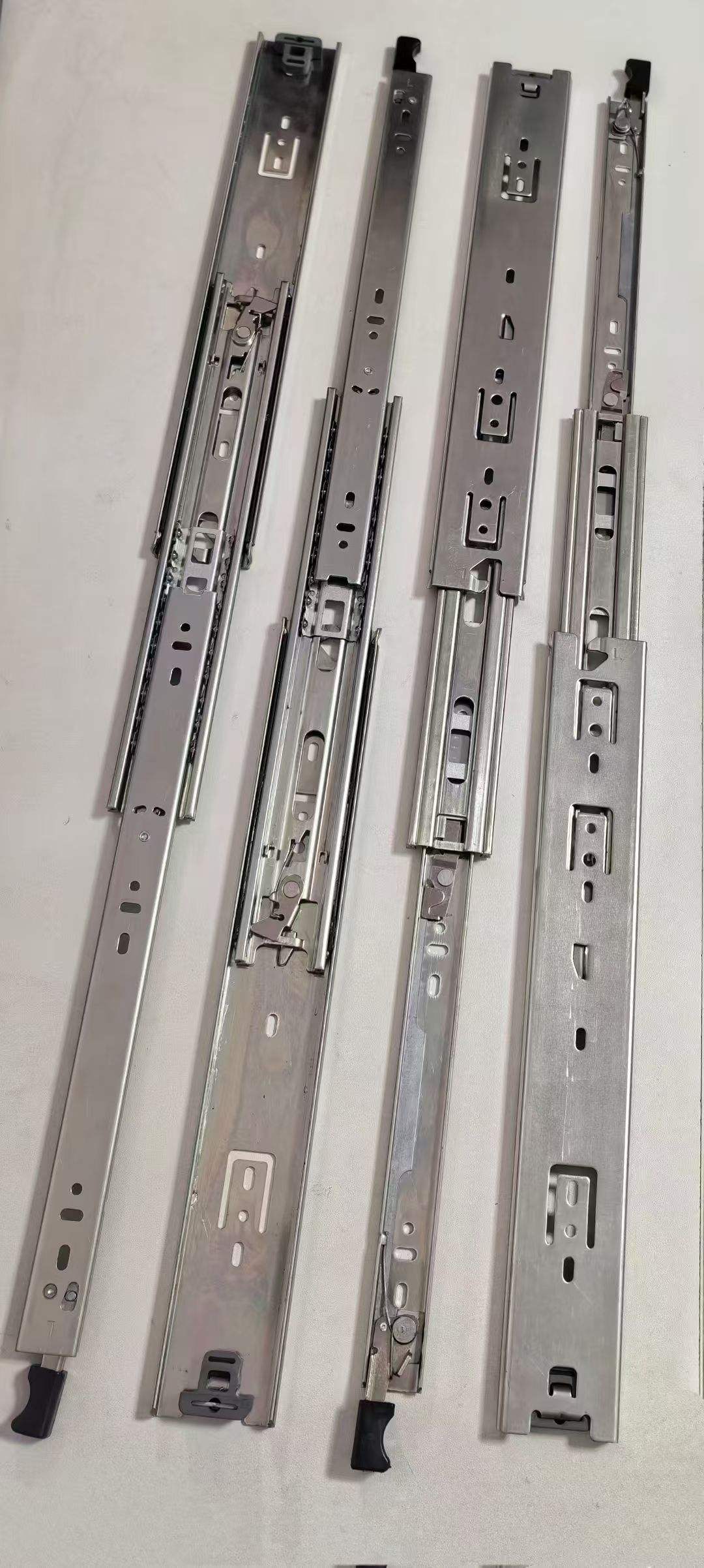 Factory Direct Sale Heavy Duty Drawer Slides 1 Pair Full Extension Ball Bearing Sliding Rails Cabinet Runners Tracks