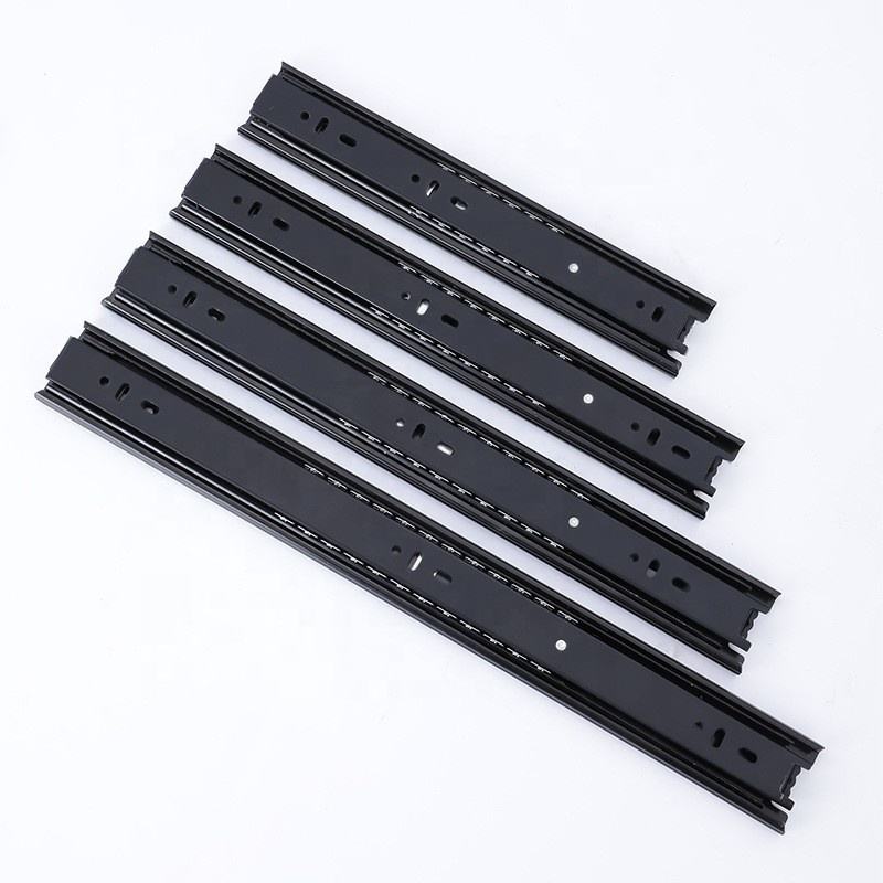 4.5cm Wide Thickness Household Soft Close Drawer Slides 12 14 16 18 20 22 40 Inch Ball Bearing Track Guide Glides Runners