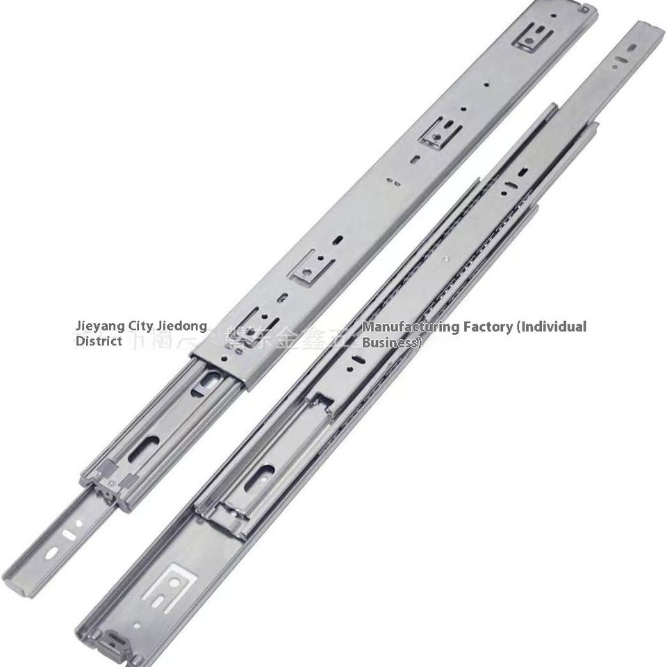 51mm Factory Direct Sale Heavy Duty Drawer Slides 1 Pair Full Extension Ball Bearing Sliding Rails Cabinet Runners Tracks