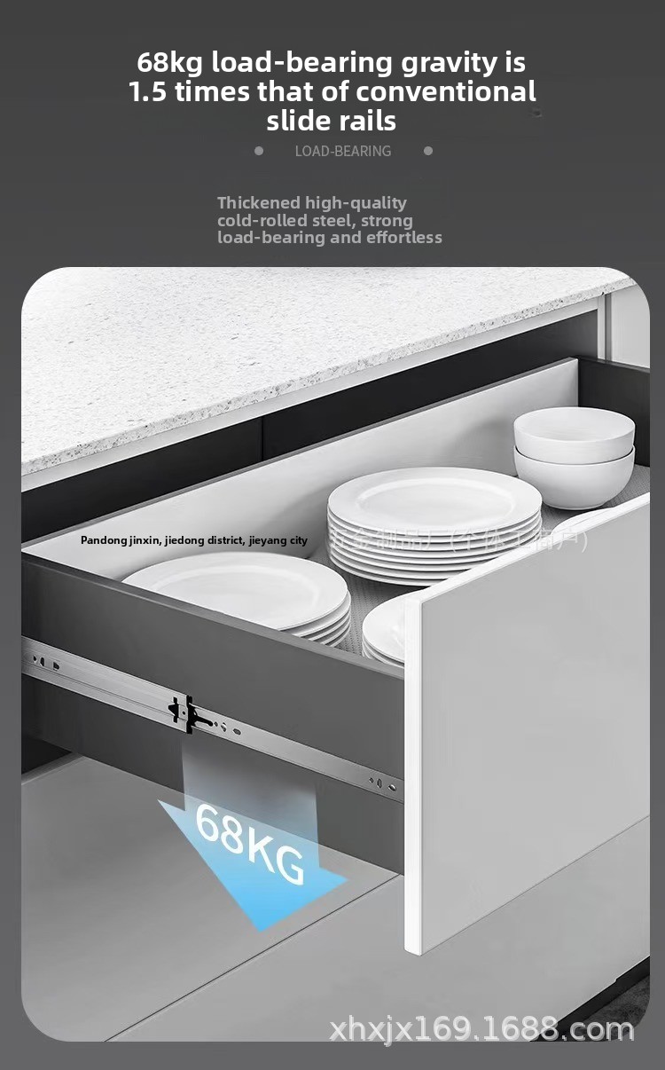 Heavy Duty Locking Drawer Slides Full Extension Ball Bearing Rail with Lock 12 16 Inch Side Mount Industrial Tool Box Runner