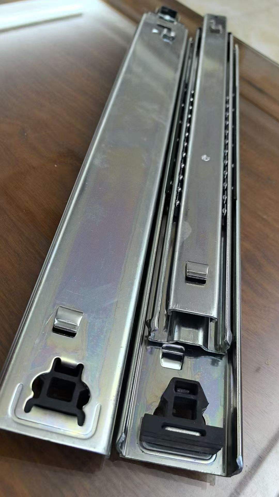 Competitive 51mm Heavy Duty Drawer Slides Made in Jieyang China Galvanized Cold Rolled Steel with Spring Buffering