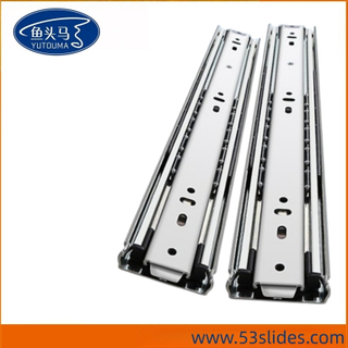 Competitive 51mm Heavy Duty Drawer Slides Made in Jieyang China Galvanized Cold Rolled Steel with Spring Buffering
