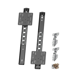 12-Inch Pocket Door Slides Pivot Door Slide Hardware Kit for Inset Cabinet Doors 4 Pieces