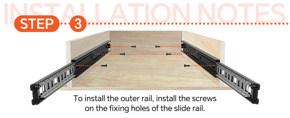 28 Inch Telescopes Drawer Slides Kitchen Cabinet Slide Rails Push Open Drawer Channel Soft Close Ball Bearing Drawer Slides