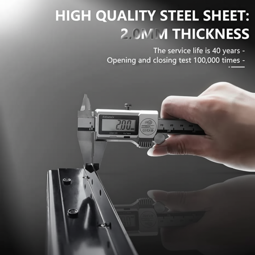 Undermount Heavy Duty Drawer Slides 24 Inch Bottom Mounted Full Extension Hidden Drawer Slides Ball Bearing Metal Rails Track