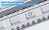 Undermount Heavy Duty Drawer Slides Full Extension Bottom Mounted Hidden Under Ball Bearing Metal Rails Track Guide Glide Runner