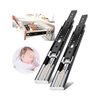 Full Extension Heavy Duty 100 Pound Ball Bearing Metal Drawer Slides Soft Close 14 Inch Runners for Side Mount 12 16 18 20