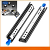 Telescopic Slide 53mm 3 Fold Drawer Slide Ball Bearing Drawer Slide Drawer Slide Full Extension Slide