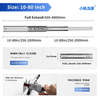 Full Extension Side Mount Ball Bearing Locking Rails Track Glides Runners Load 440 Lbs 1 Pair