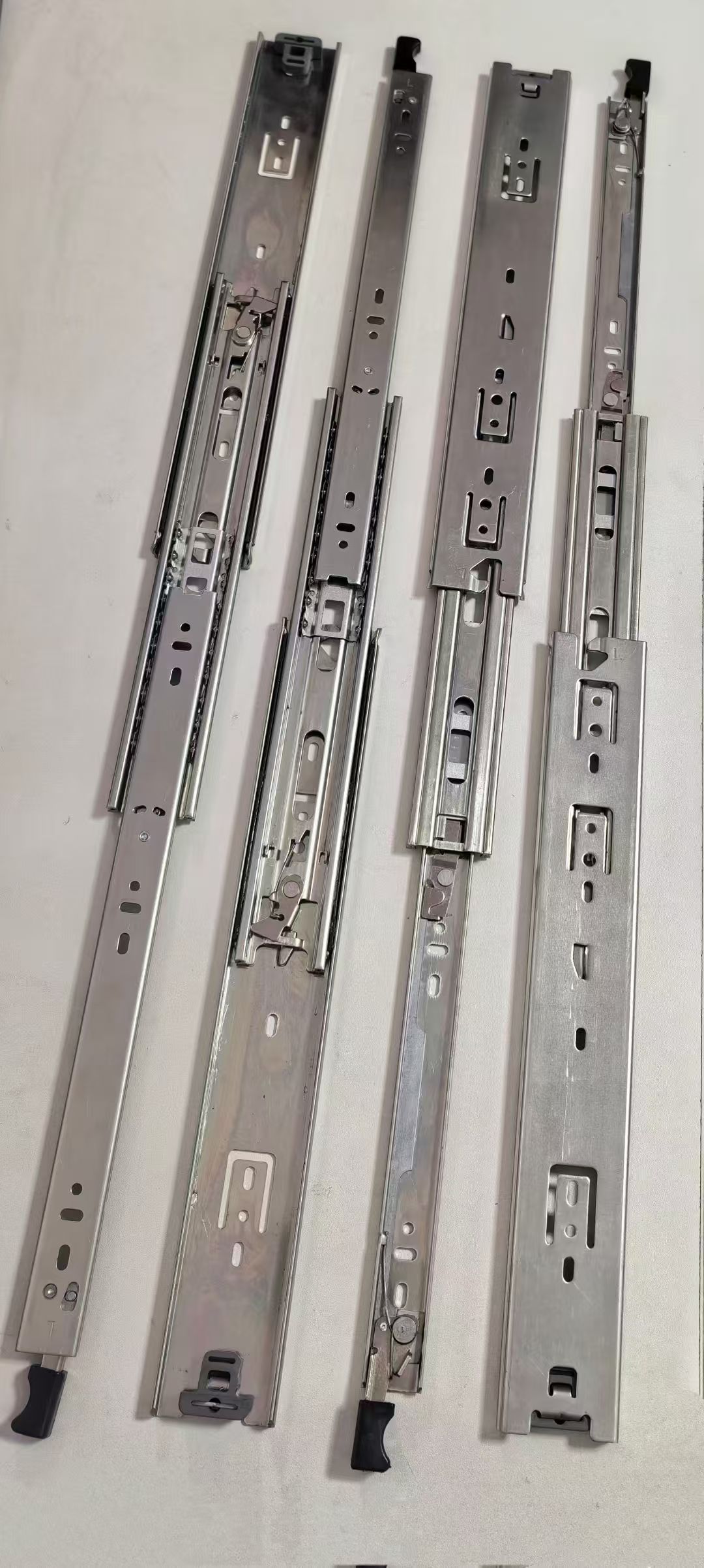 Factory Direct Sale Heavy Duty Drawer Slides 1 Pair Full Extension Ball Bearing Sliding Rails Cabinet Runners Tracks