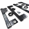 Hidden Wardrobe Revolving Door Track Pocket Door Cabinet Door Side Installation Inverted Insertion Telescopic Sliding Rail Hardware Accessories