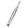 53mm Customized 3 Section Three Sections Ball Bearing Kitchen Cabinet Telescopic Channel Drawer Slide with Hooks