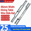 46mm Width Two Way Telescopic Hidden Dining Table Slide