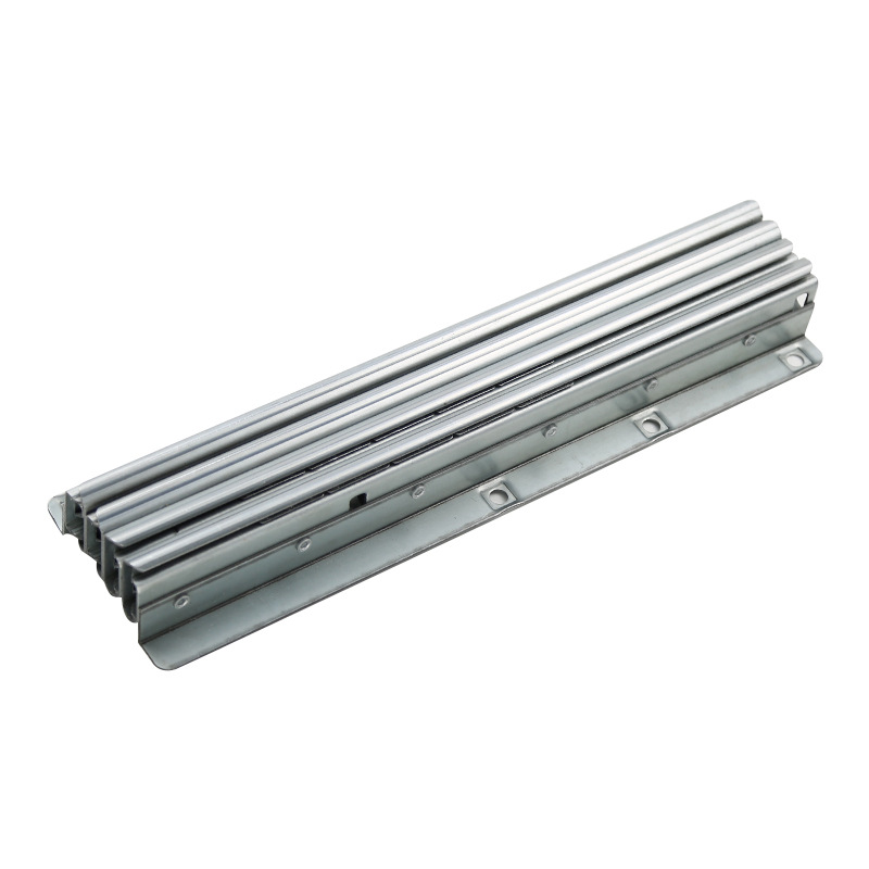 Yutouma Modern Multi Section Invisible Pull Bar Rail Slide Rate Bottom-Mount for Kitchen Hidden Dining Table & Changeable Cabinet